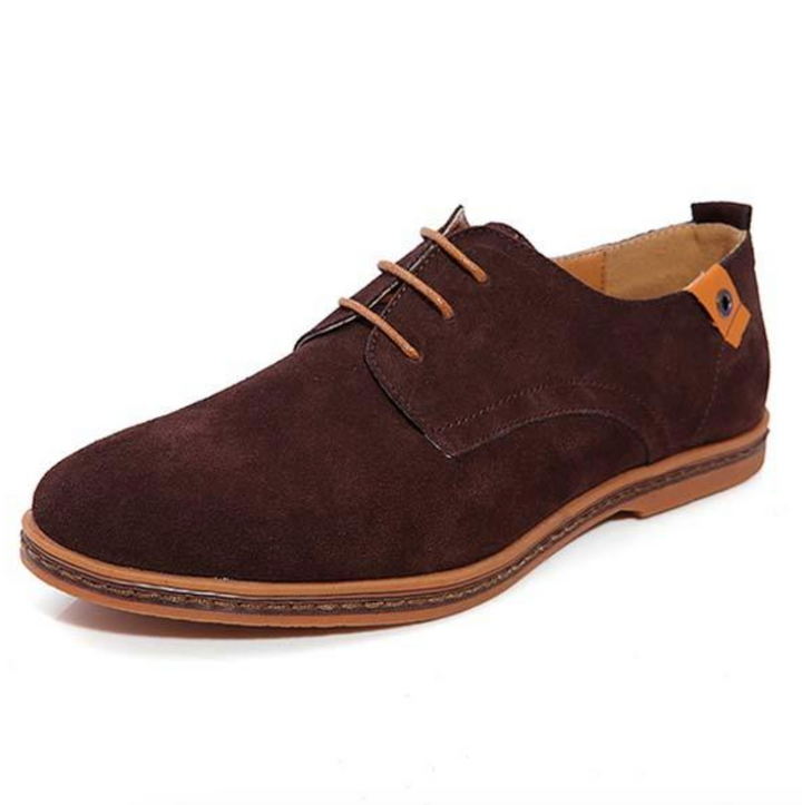 Men's - Suede Shoes - Elegant Design - Stylish Footwear for Any Occasion