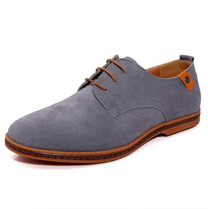 Men's - Suede Shoes - Elegant Design - Stylish Footwear for Any Occasion