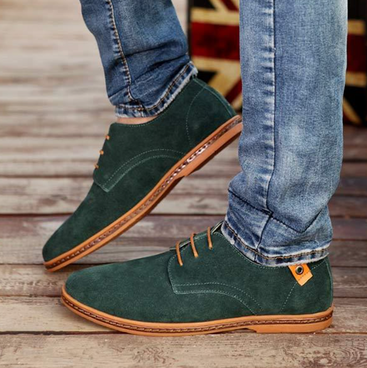 Men's - Suede Shoes - Elegant Design - Stylish Footwear for Any Occasion