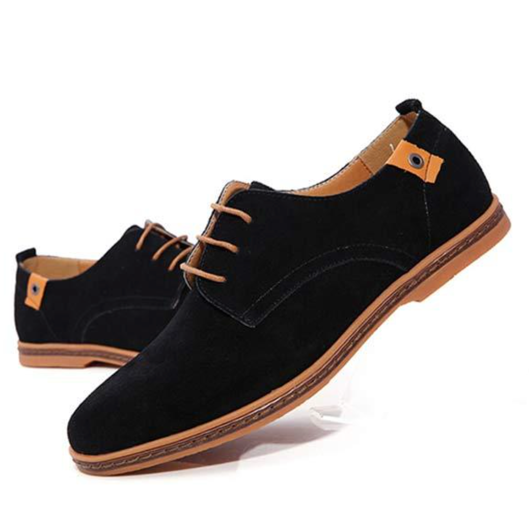 Men's - Suede Shoes - Elegant Design - Stylish Footwear for Any Occasion