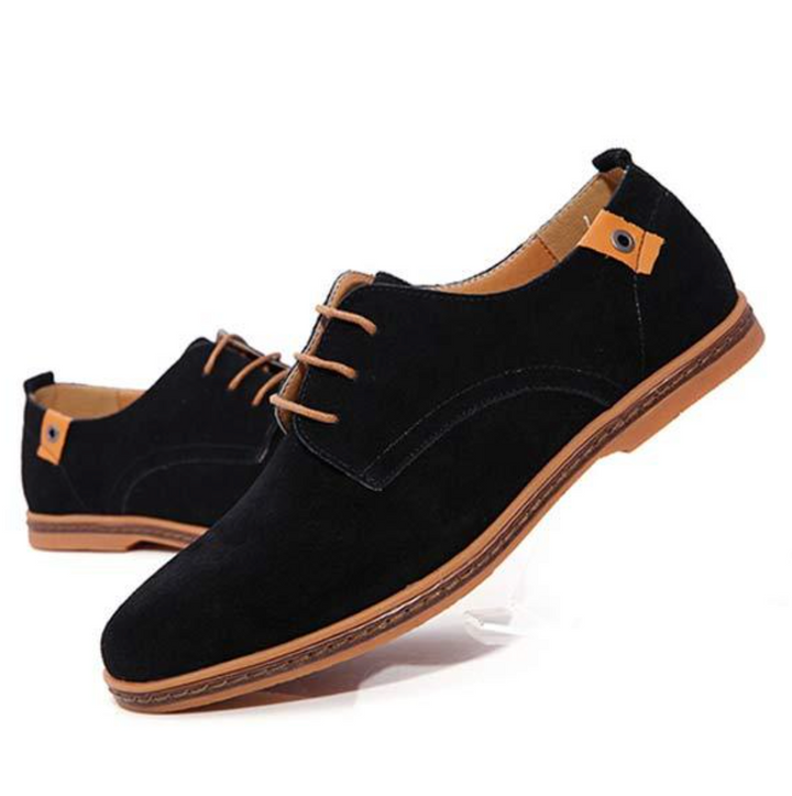 Men's - Suede Shoes - Elegant Design - Stylish Footwear for Any Occasion