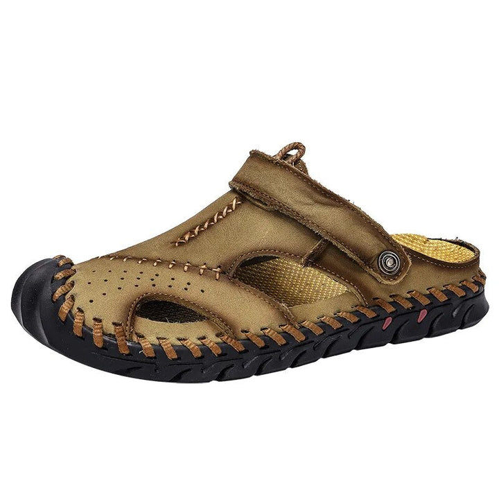 Men’s Comfortable Outdoor Leather Sandals