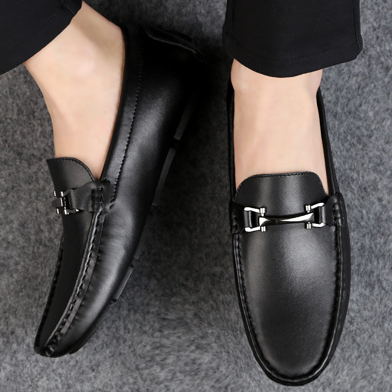 Men's - Slip-On Shoes - Genuine High-Quality Leather - Comfortable & Stylish Footwear